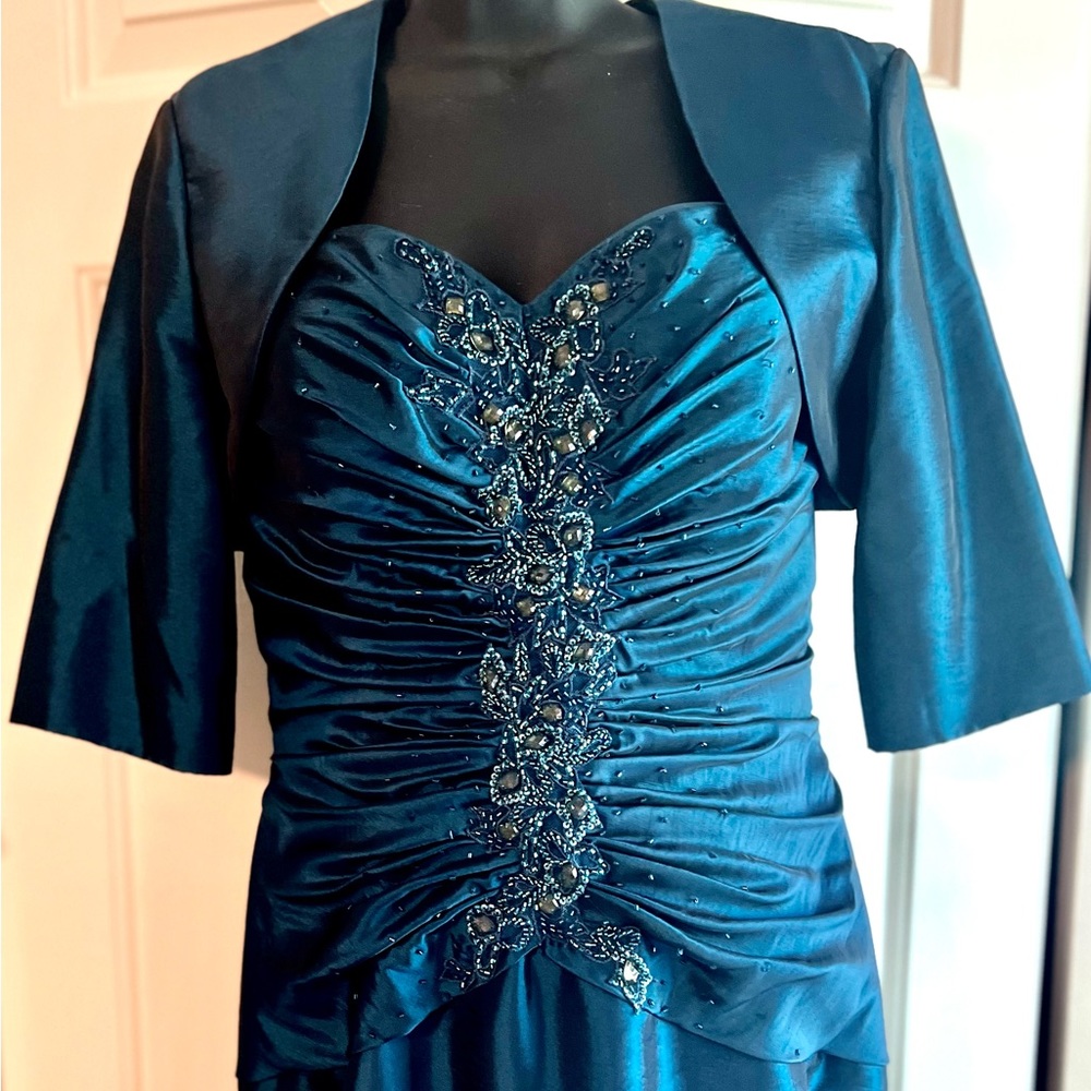 Blue Size 10 Mother of the Groom dress-worn once